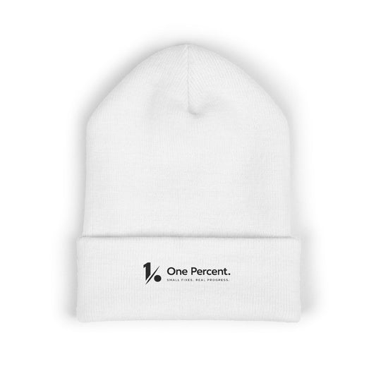 Custom Logo Cuffed Beanie — Embroidered Branded Headwear
