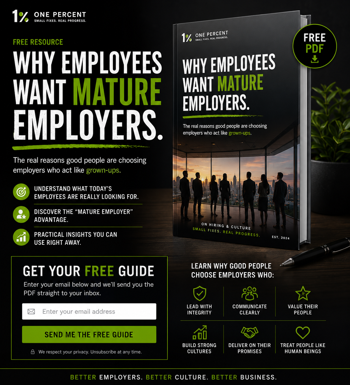 Why Employees want Employers who act like Grown Ups | Free Download