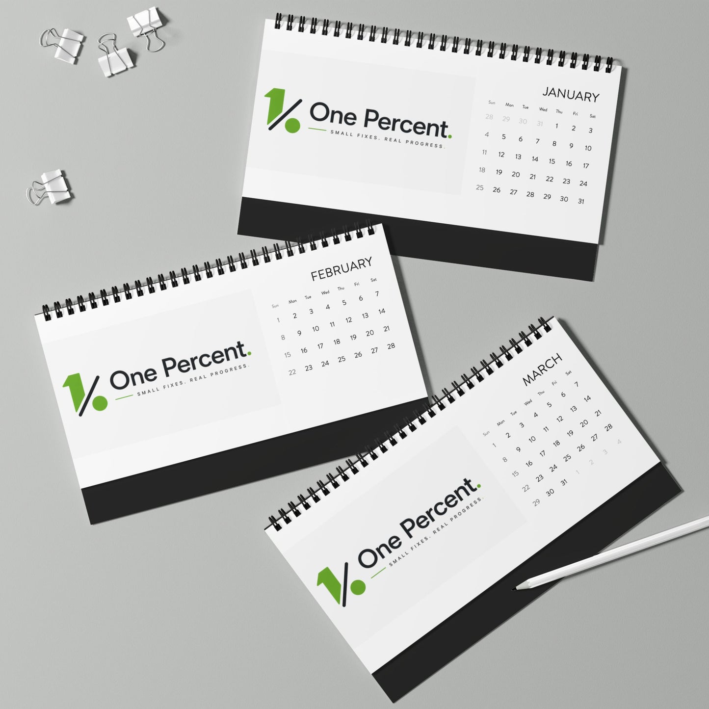 Desktop Calendar (2026 grid)