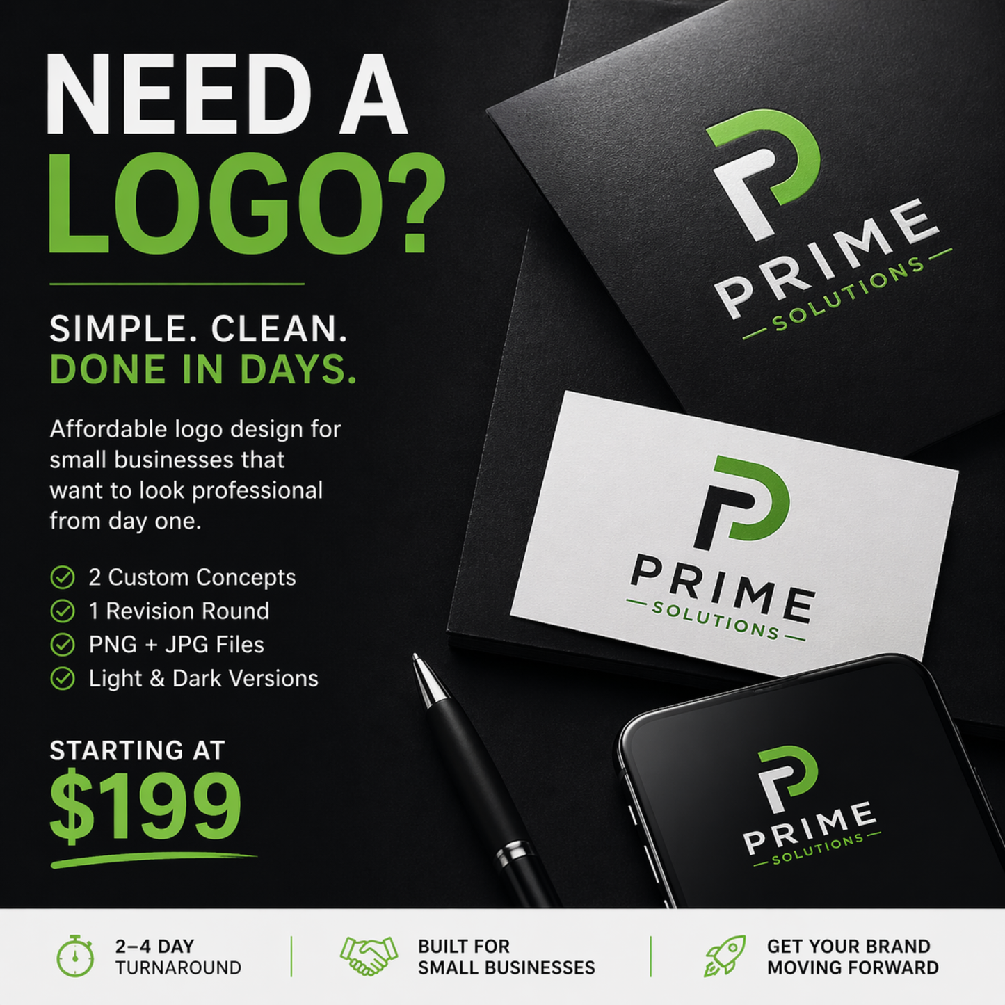 Logo Development | Simple, Professional Business Logo