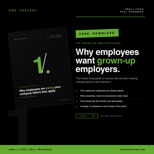 Why Employees Want Employers Who Act Like Grown-Ups