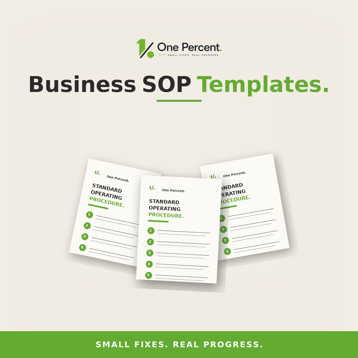 Business SOP Digital Templates