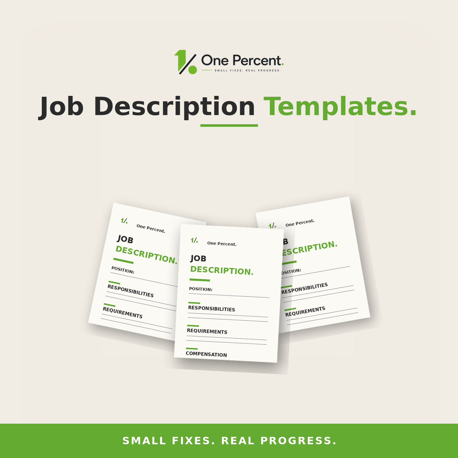 Job Description Templates