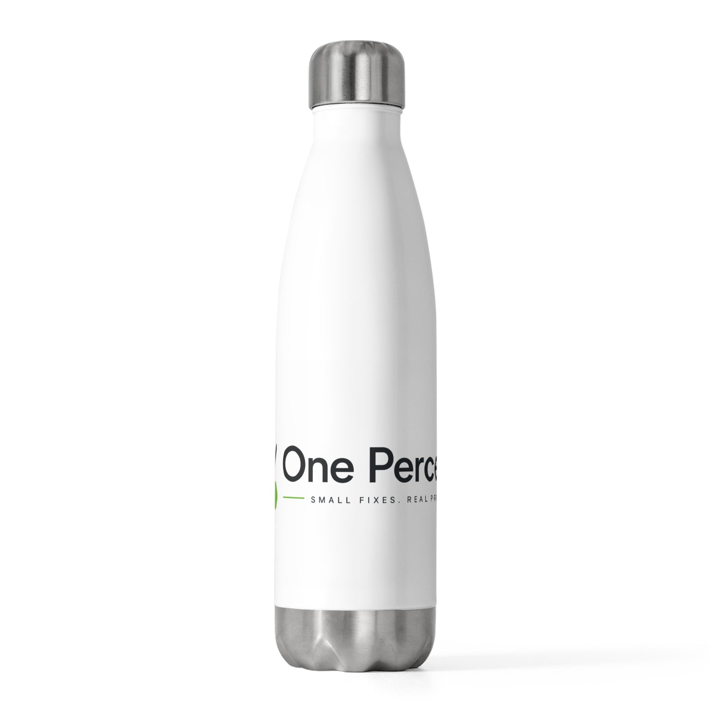 Company Branded 20oz Insulated Bottle (White)