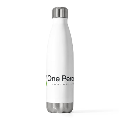 Company Branded 20oz Insulated Bottle (White)