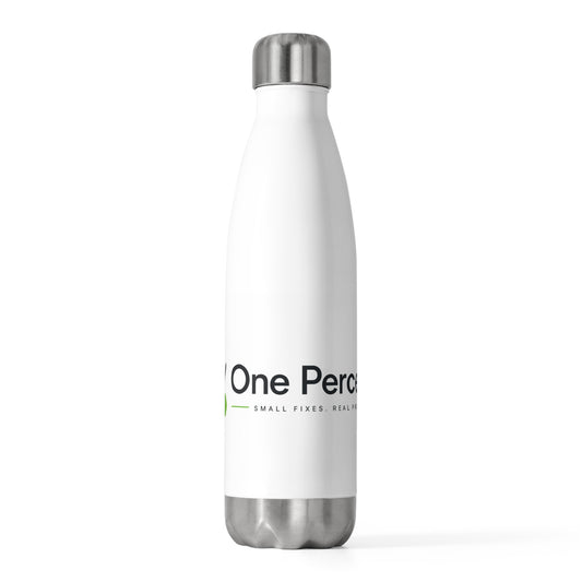 Company Branded 20oz Insulated Bottle (White)