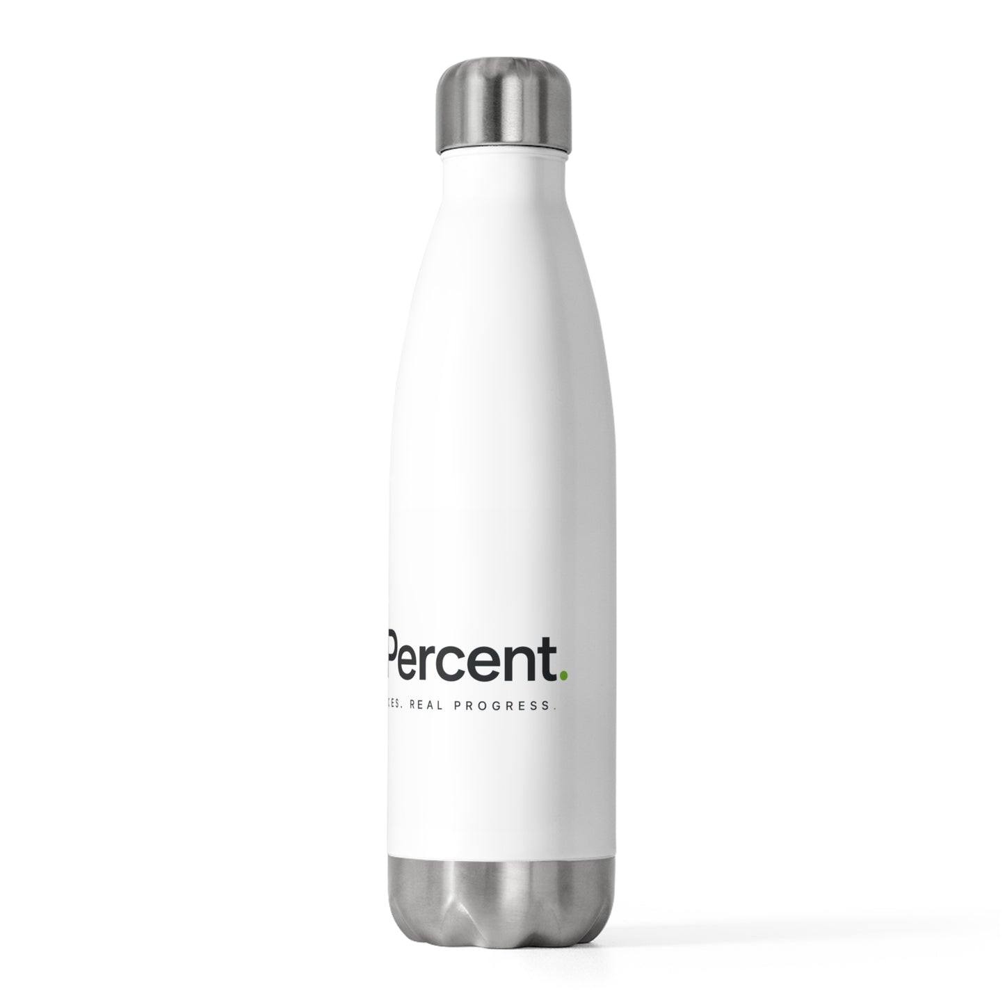 Company Branded 20oz Insulated Bottle (White)
