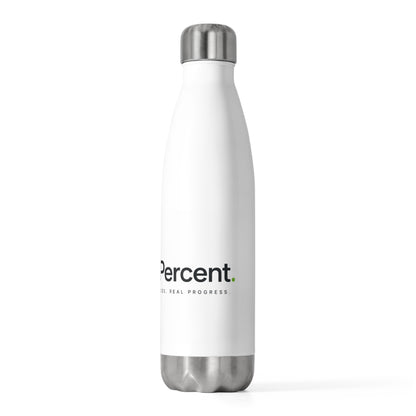 Company Branded 20oz Insulated Bottle (White)
