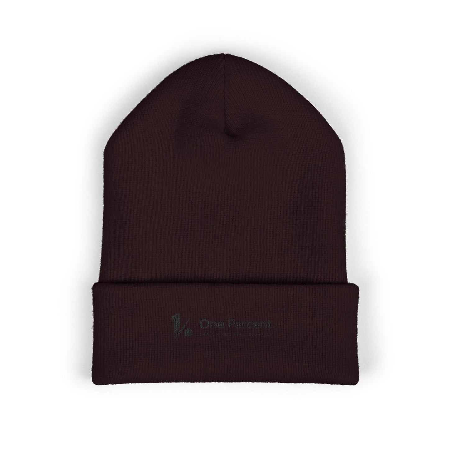 Custom Logo Cuffed Beanie — Embroidered Branded Headwear