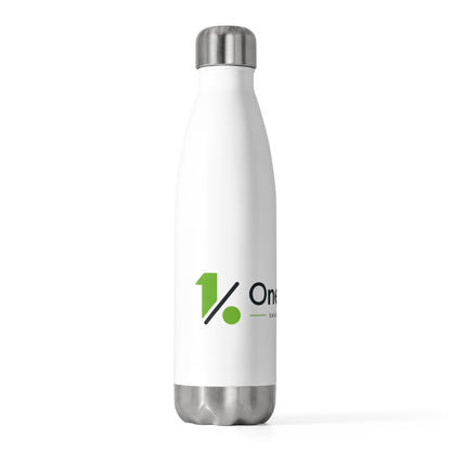 Company Branded 20oz Insulated Bottle (White)