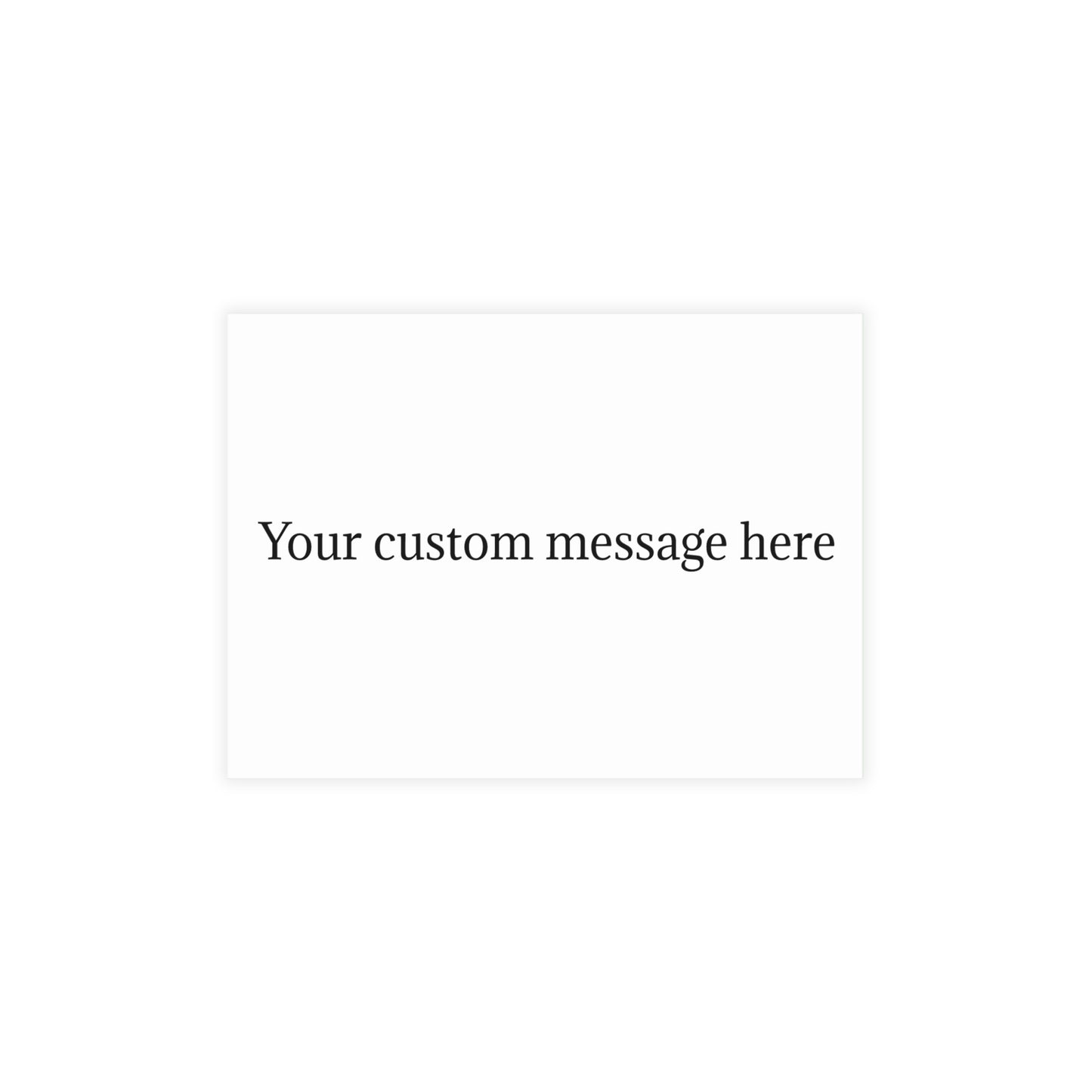 Custom Printed Postcards with Envelopes Business Marketing Cards 4.9 x 3.5