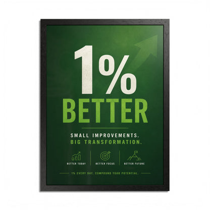 Framed Poster, Multi-Color