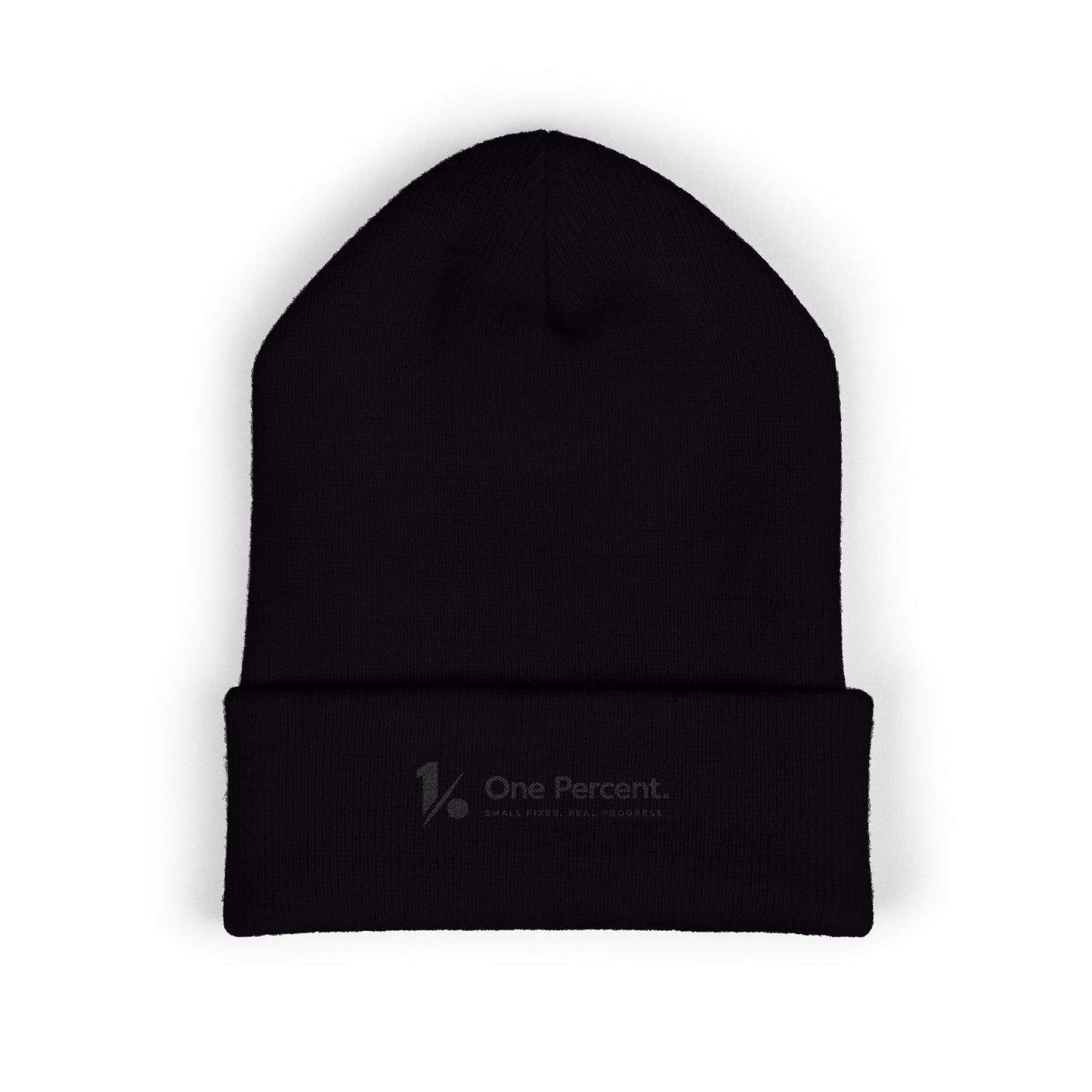 Custom Logo Cuffed Beanie — Embroidered Branded Headwear