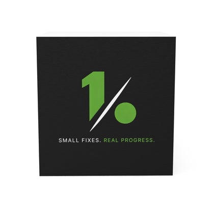 Custom Branded Sticky Note Cube — Fully Designed 4-Sided Print