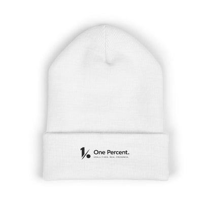 Custom Logo Cuffed Beanie — Embroidered Branded Headwear