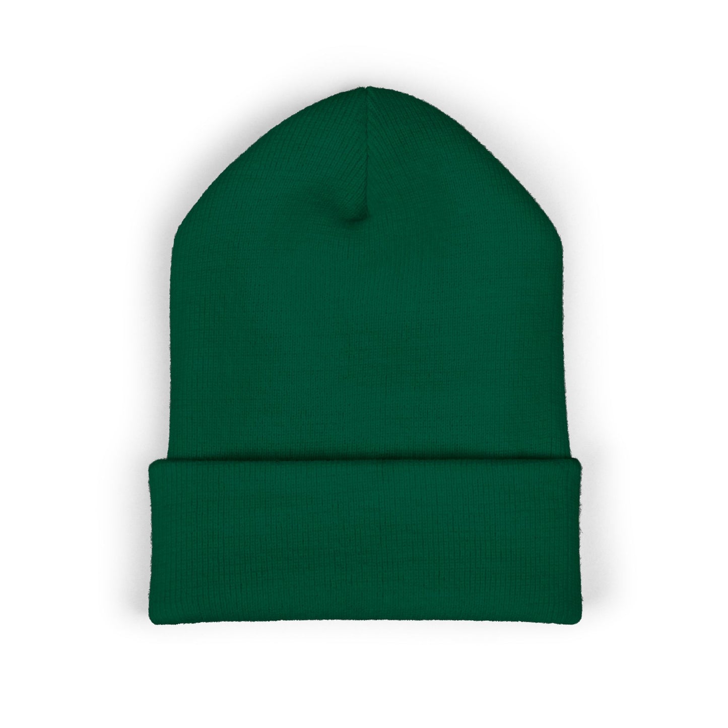 Custom Logo Cuffed Beanie — Embroidered Branded Headwear