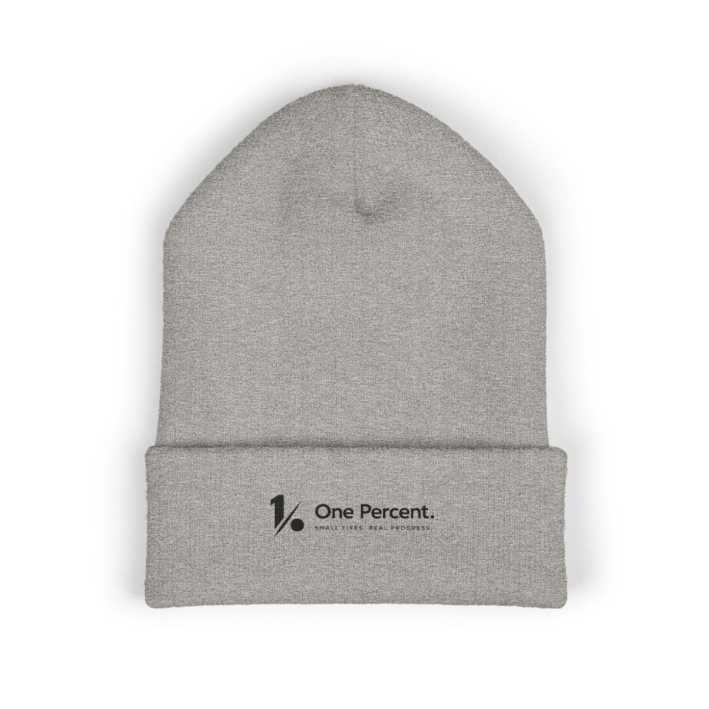 Custom Logo Cuffed Beanie — Embroidered Branded Headwear