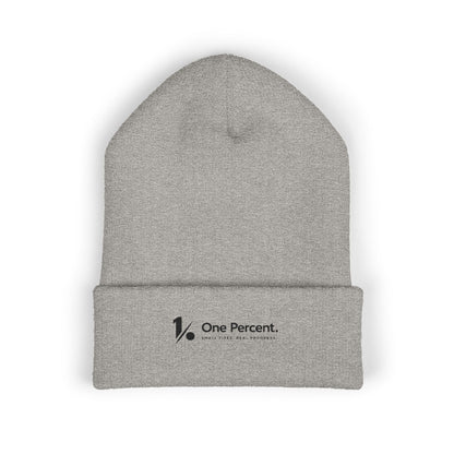 Custom Logo Cuffed Beanie — Embroidered Branded Headwear