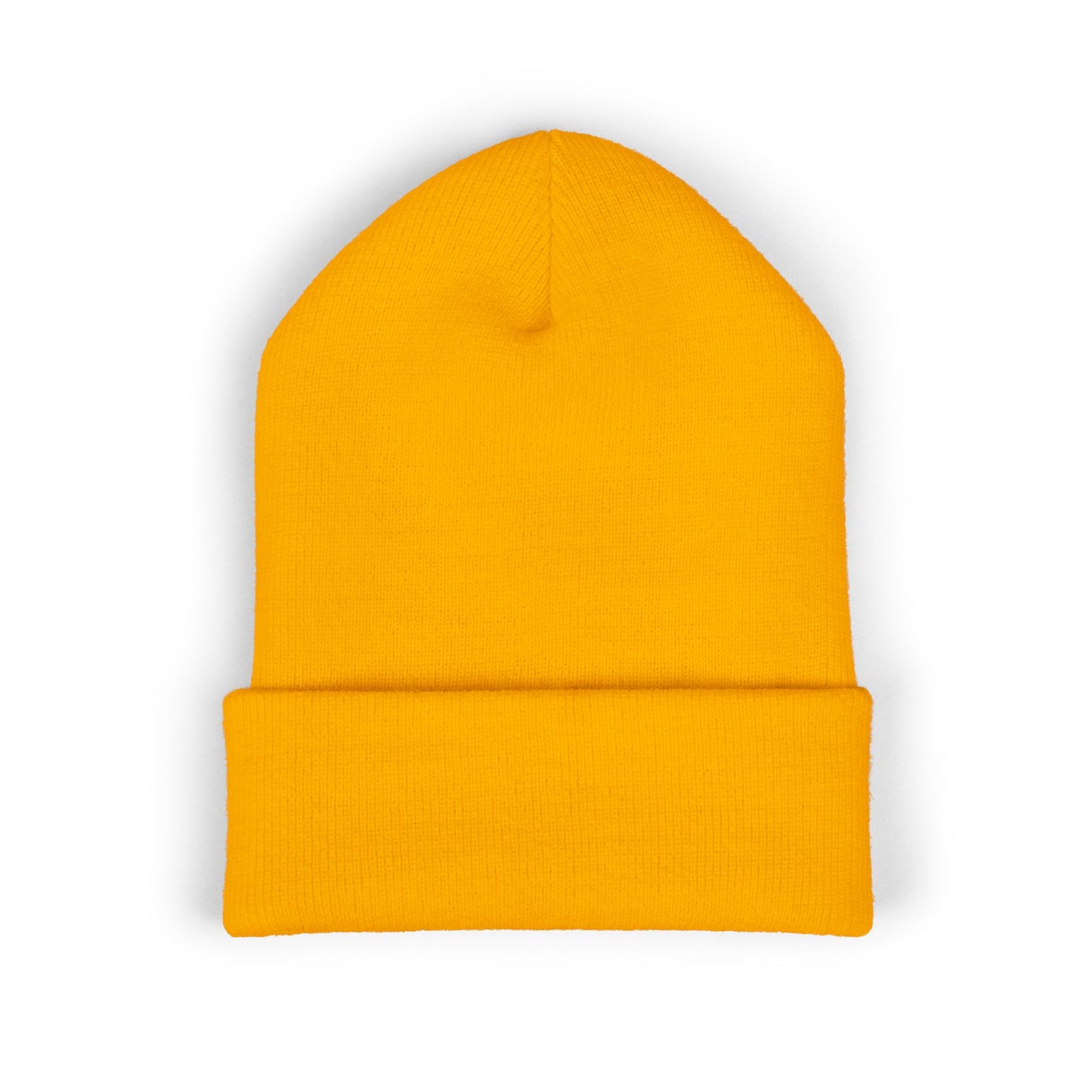 Custom Logo Cuffed Beanie — Embroidered Branded Headwear