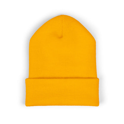 Custom Logo Cuffed Beanie — Embroidered Branded Headwear