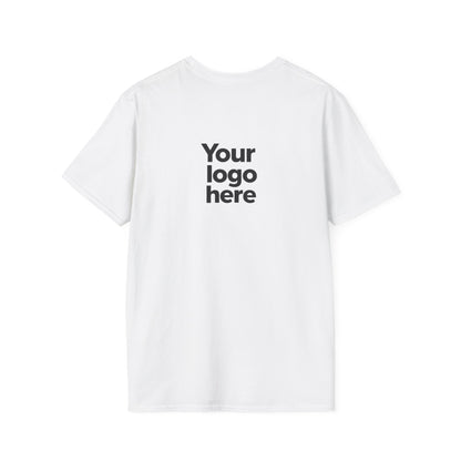 Custom Logo T Shirt Company Branded Unisex Tee Gildan 64000