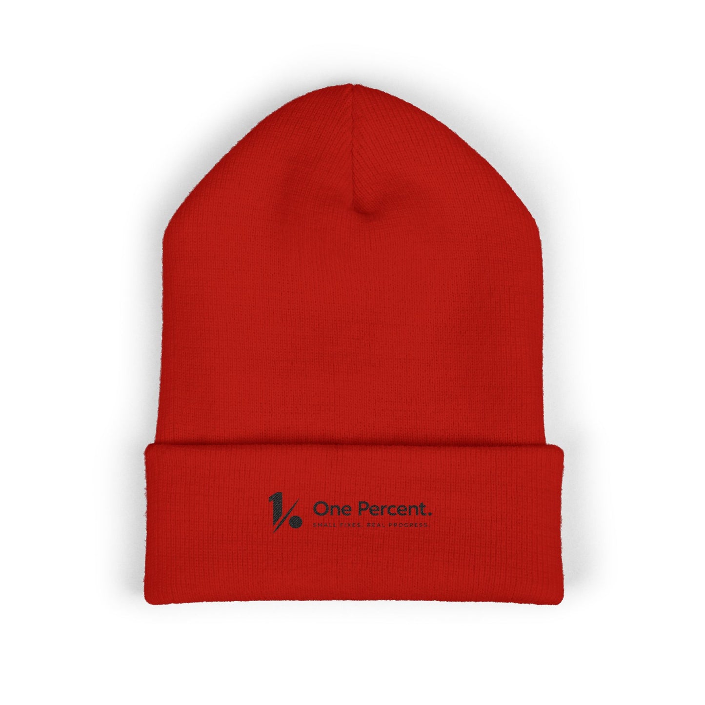 Custom Logo Cuffed Beanie — Embroidered Branded Headwear