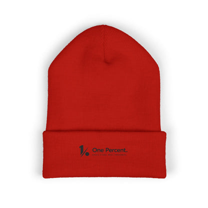 Custom Logo Cuffed Beanie — Embroidered Branded Headwear