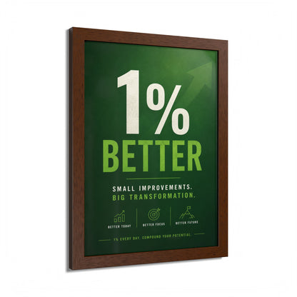 Framed Poster, Multi-Color