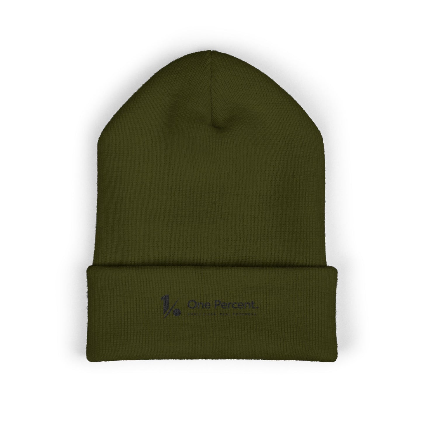 Custom Logo Cuffed Beanie — Embroidered Branded Headwear