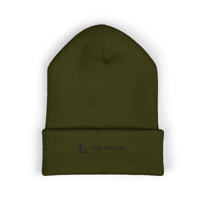 Custom Logo Cuffed Beanie — Embroidered Branded Headwear