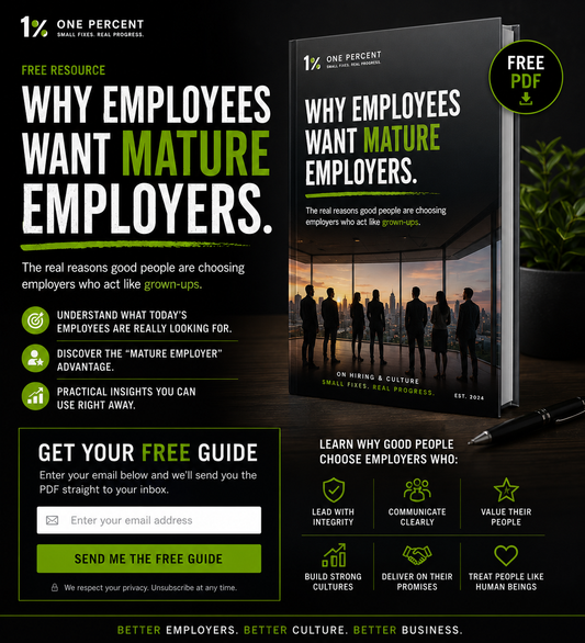 Why Employees want Employers who act like Grown Ups | Free Download