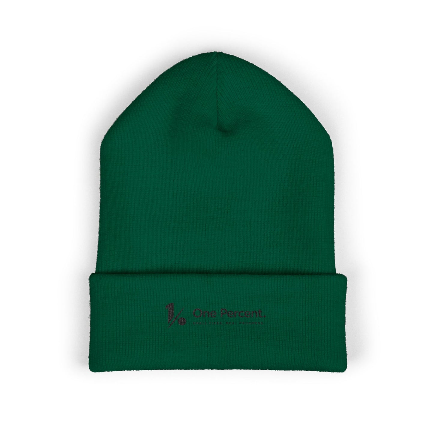 Custom Logo Cuffed Beanie — Embroidered Branded Headwear