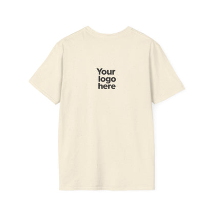 Custom Logo T Shirt Company Branded Unisex Tee Gildan 64000