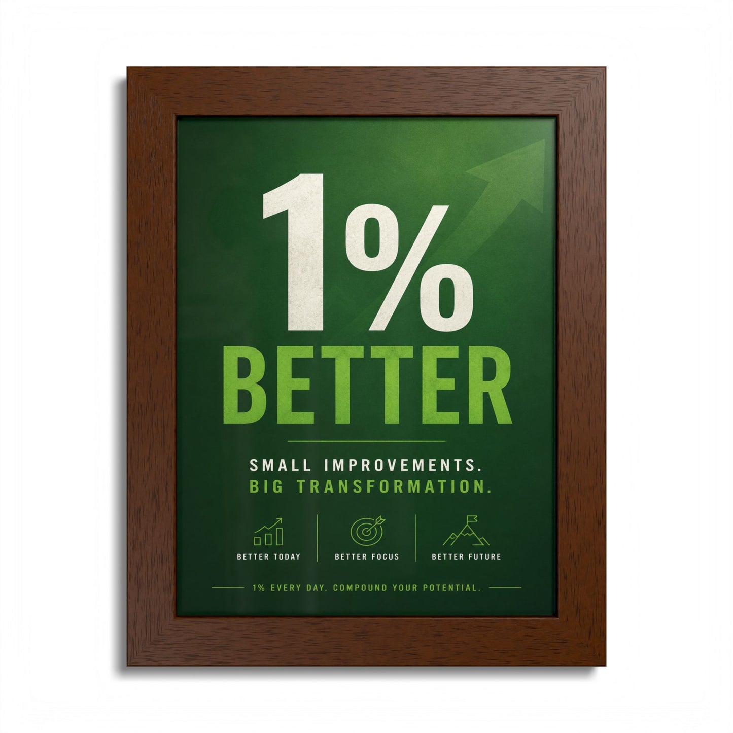 Framed Poster, Multi-Color