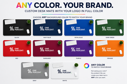 Company Branded Desk Mat