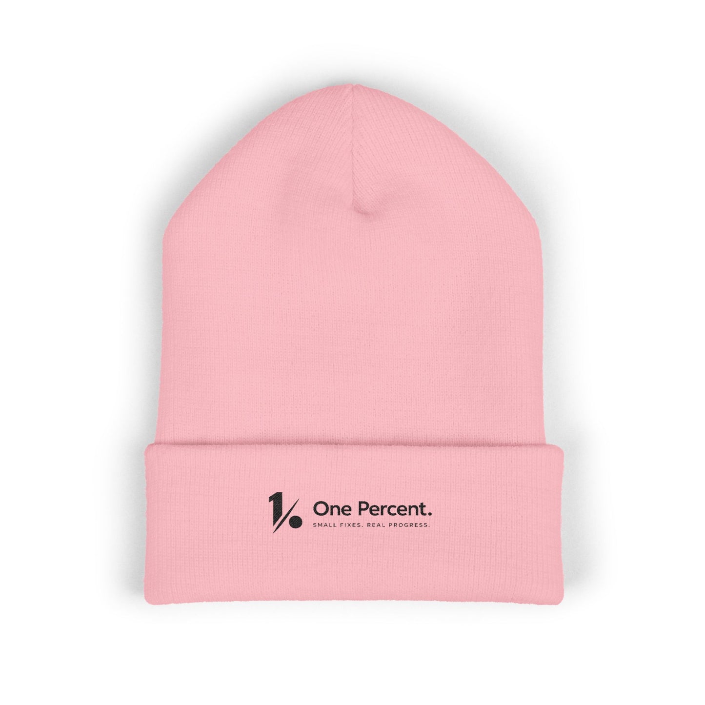 Custom Logo Cuffed Beanie — Embroidered Branded Headwear
