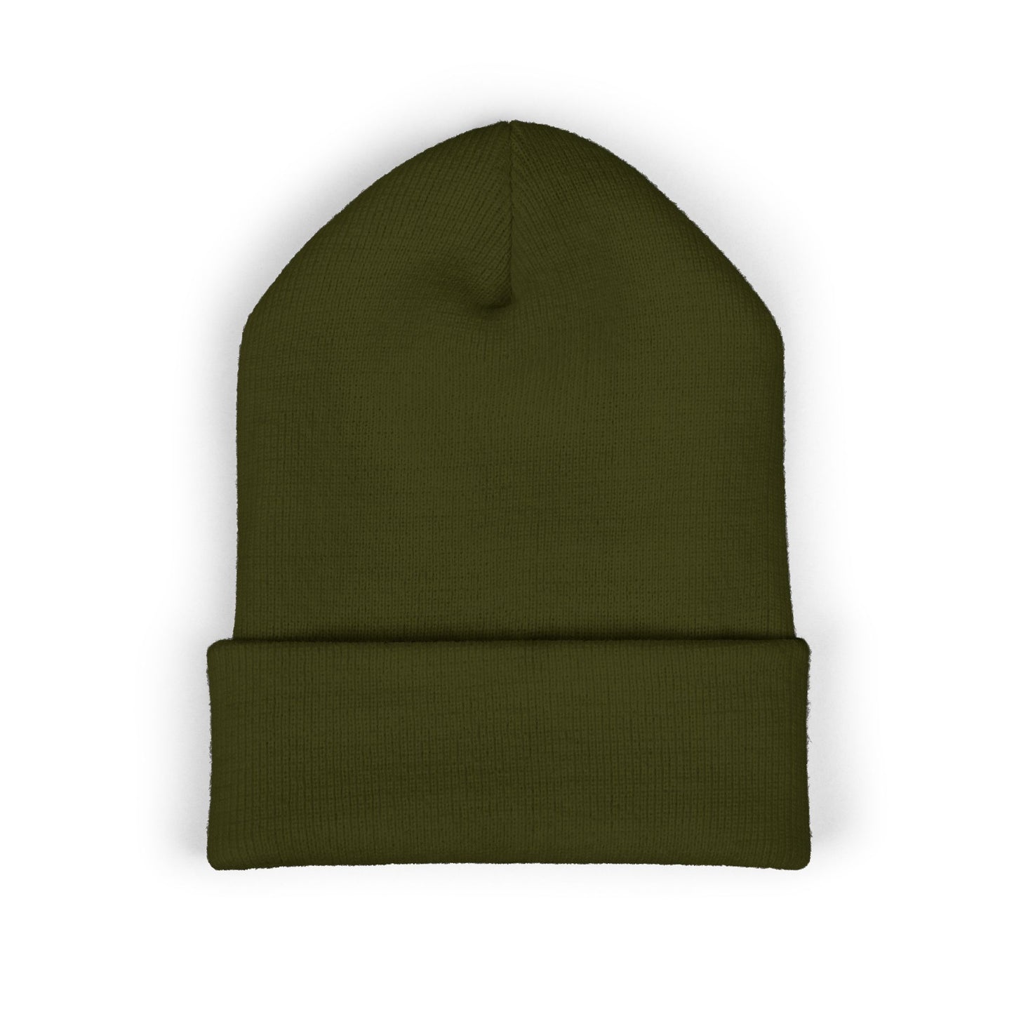 Custom Logo Cuffed Beanie — Embroidered Branded Headwear