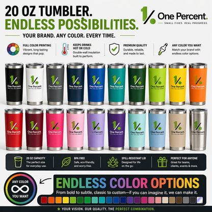 MOST POPULAR Company Branded Tumbler 20oz